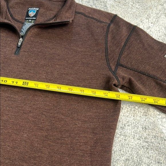 KÜHL TEAM MERINO 1/4 ZIP brown - Picture 9 of 11